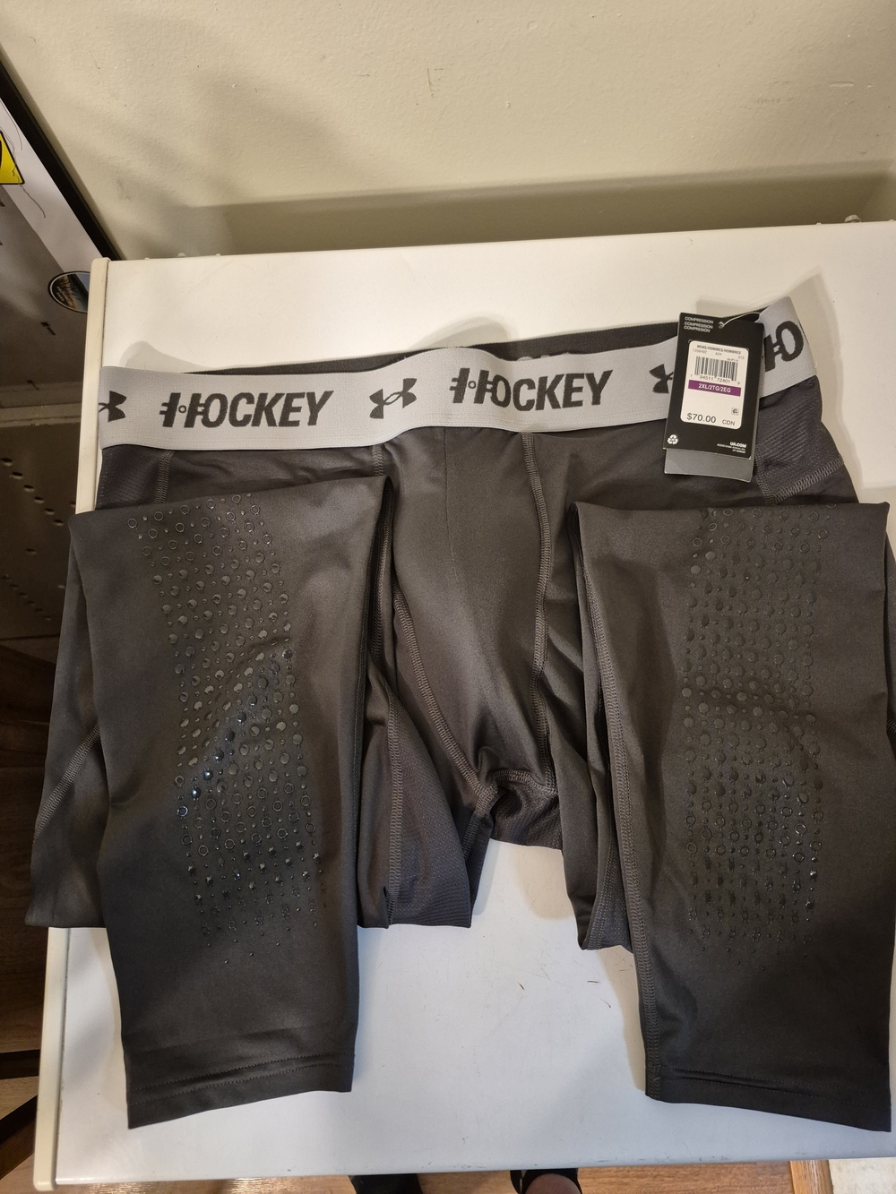 Under Armour Mens Compression Jock Pants XXL
